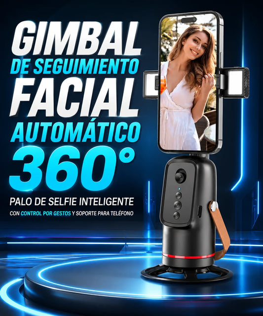 Estabilizador Inteligente para Celular/Cámara Gira 360° Q03