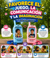 Favorece el juego la comunicacion y la imaginacion